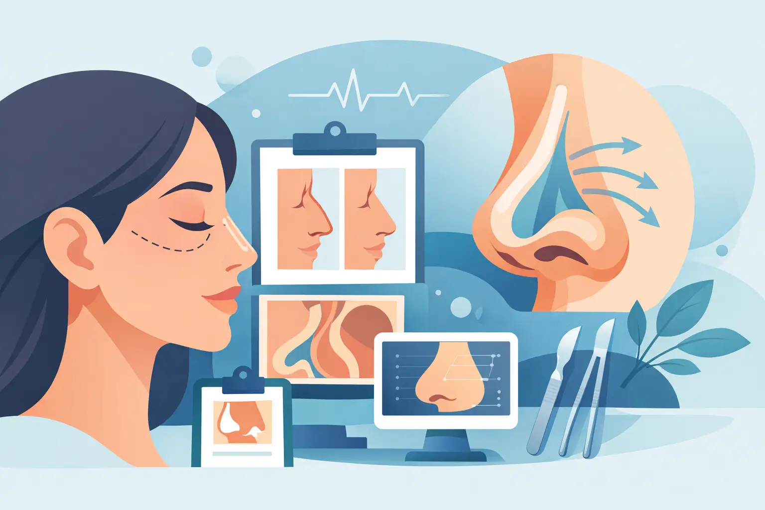 Rinoplastia estética e funcional: quando indicar