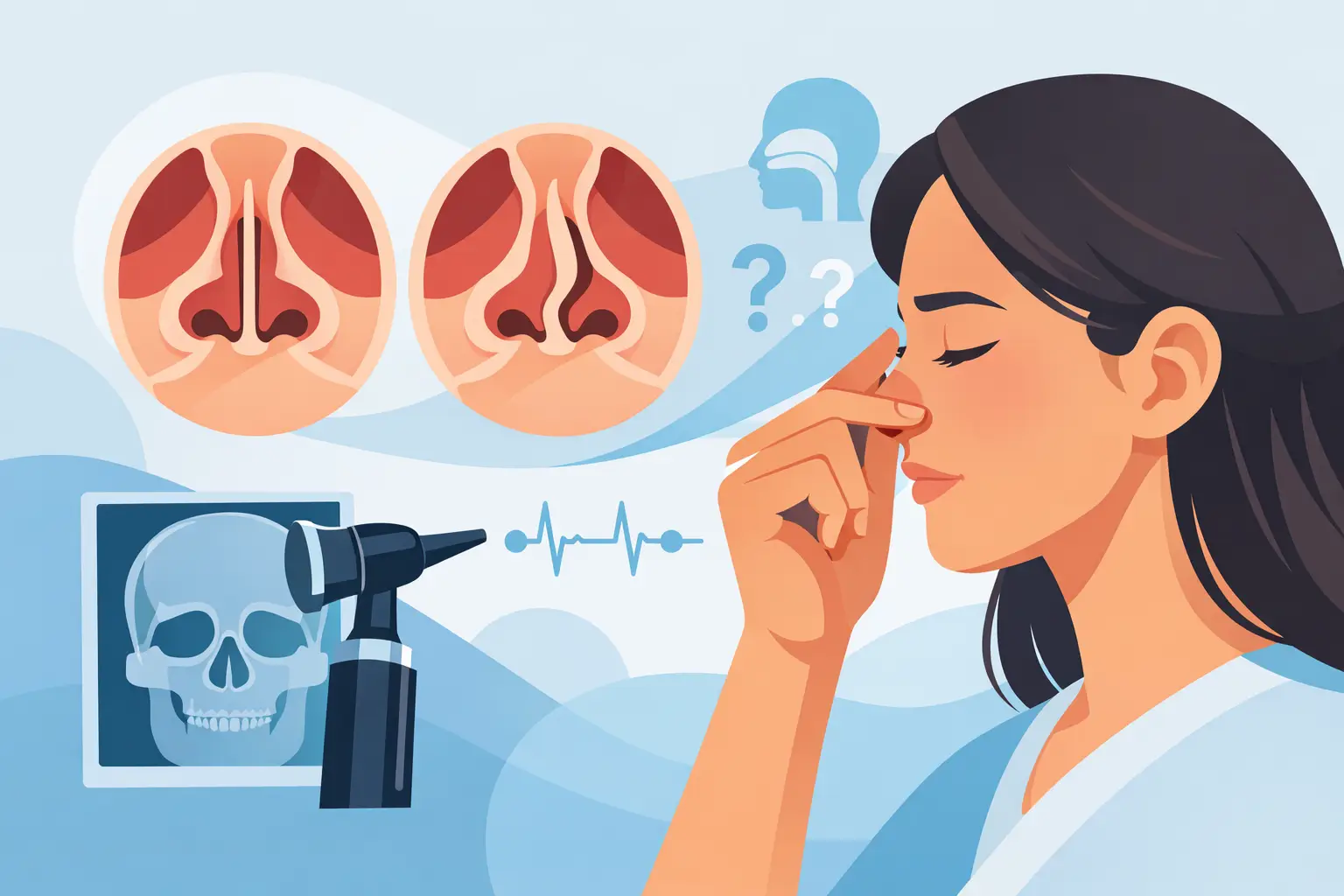 Como saber se tenho desvio de septo nasal?