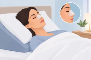 Como dormir após rinoplastia com segurança